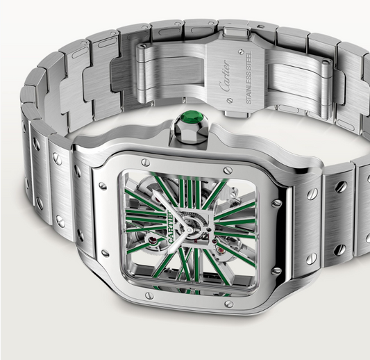 SANTOS DE CARTIER ISKELET SAAT