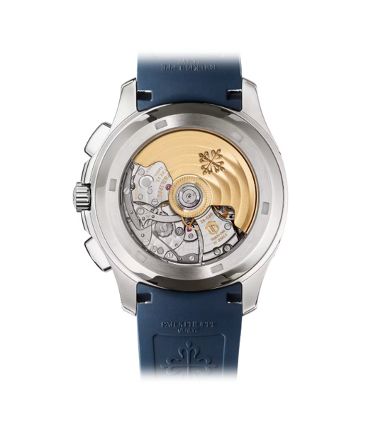 Patek-Style Aquanaut Chrono – Navy Rubber Sport Edition