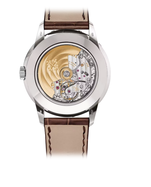 Patek-Style Classic Calendar – Salmon Elegance Edition