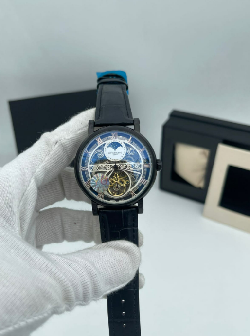 Patek Philippe Complications Moonphase Skeleton Black Edition