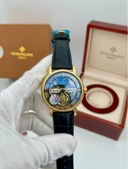Patek Philippe Grand Complications Skeleton Gold Moonphase