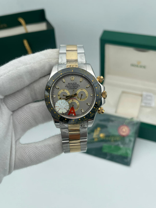 Rolex Daytona Gri Kadran – İki Ton Çelik ve Altın Kasa