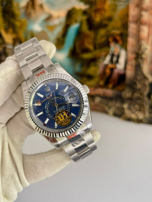 Rolex Sky-Dweller Mavi Kadran – Çelik Kasa & Bilezik