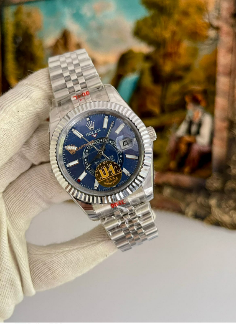 Rolex Sky-Dweller Mavi Kadran Jubilee Çelik