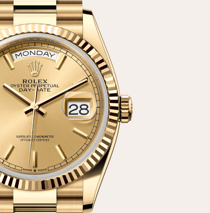 Rolex Day-Date 36 Oyster, Sarı altın