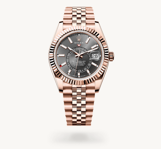 Rolex Sky-Dweller Oyster, Everose altın