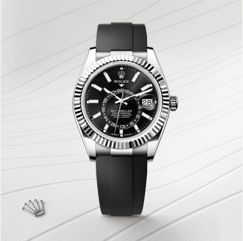 Rolex Sky-Dweller Oyster,  Beyaz Altın