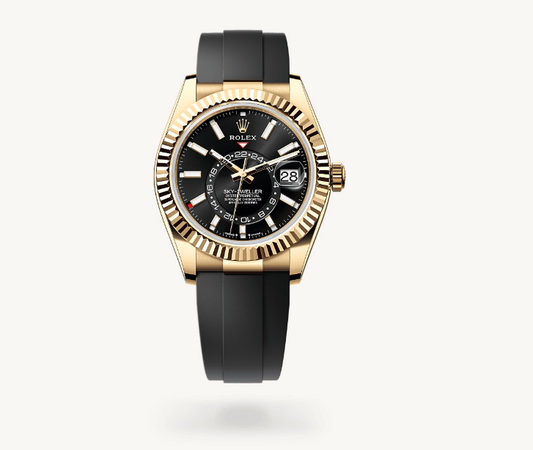 Rolex Sky-Dweller Oyster, Sarı Altın