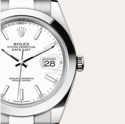 Rolex Datejust 41 Oyster, Oystersteel çelik