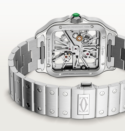 SANTOS DE CARTIER ISKELET SAAT
