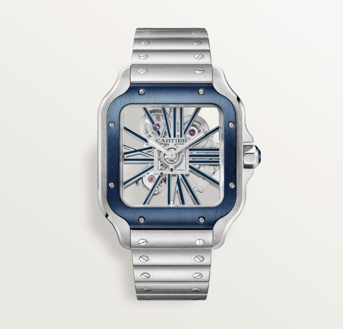 SANTOS DE CARTIER ISKELET SAAT