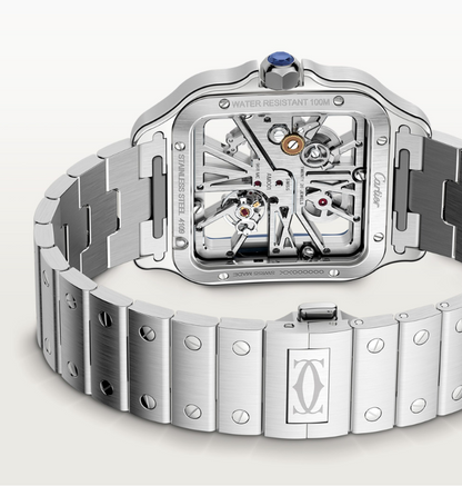 SANTOS DE CARTIER ISKELET SAAT