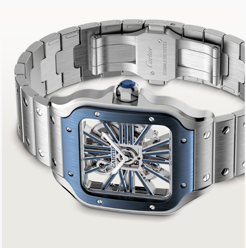 SANTOS DE CARTIER ISKELET SAAT