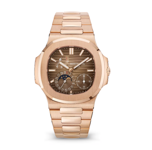 Nautilus-Style Rose Gold