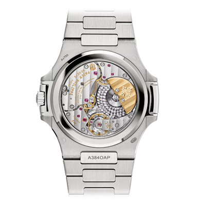 Patek-Style Nautilus – Blue Perpetual Moonphase Edition