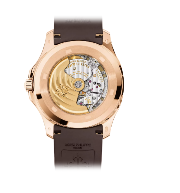 Patek-Style Aquanaut – Chocolate Brown Rose Edition