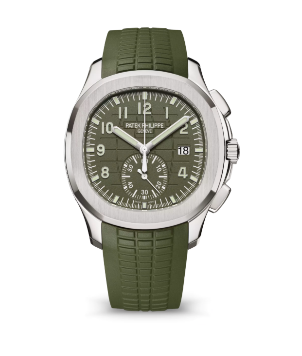 Patek-Style Aquanaut – Olive Military Sport Edition