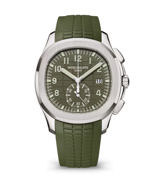 Patek-Style Aquanaut – Olive Military Sport Edition