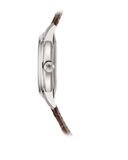 Patek-Style Classic Calendar – Salmon Elegance Edition