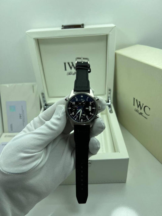 IWC Pilot Chronograph Black