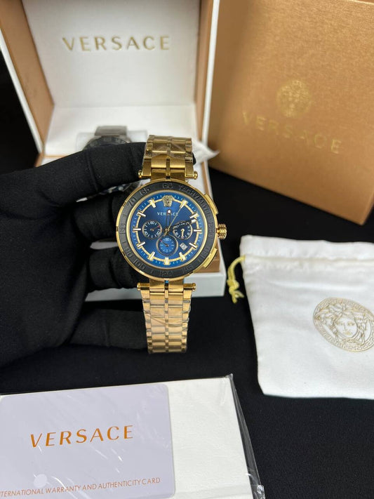 Versace Chronograph Gold