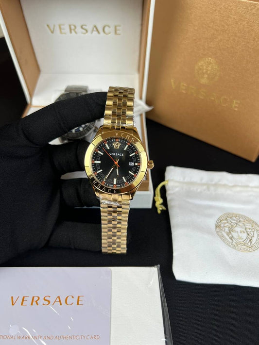 Versace Classic Gold – Siyah Kadran