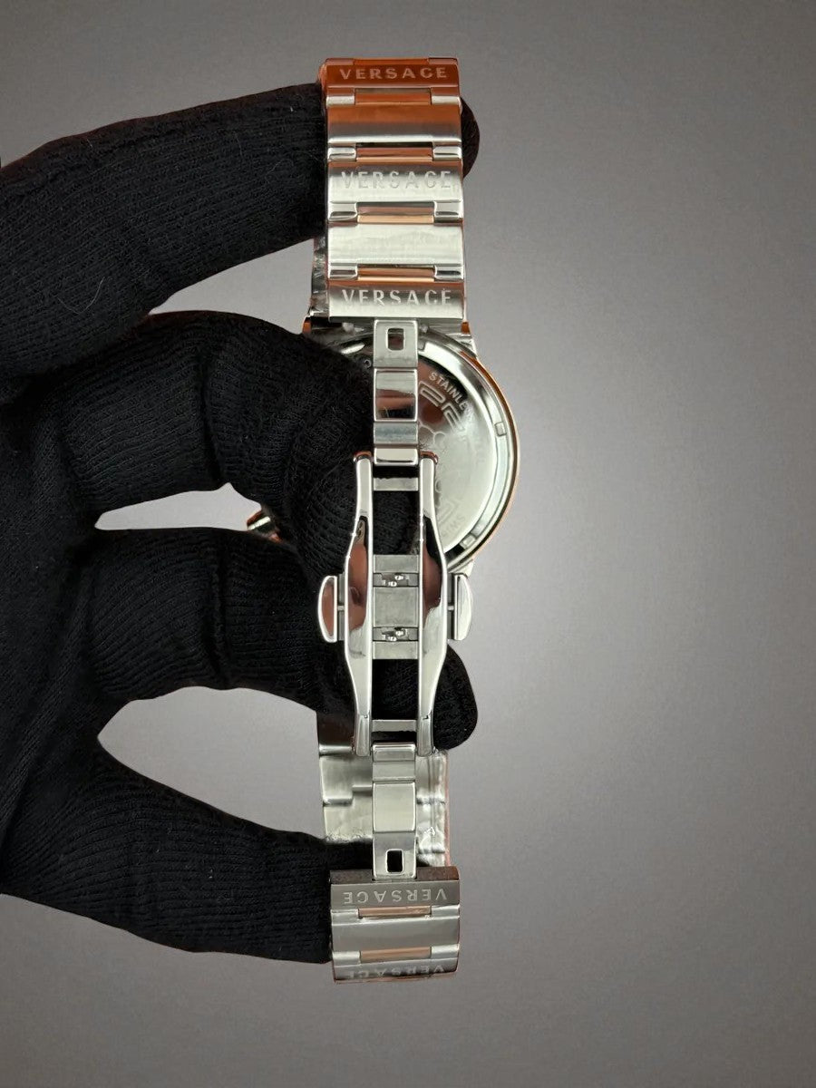 Versace V-Race Chronograph Two-Tone