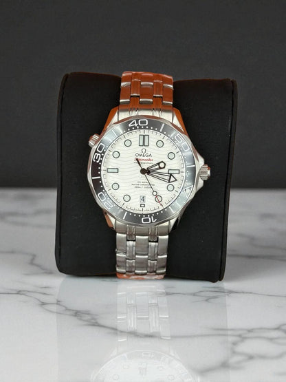 Omega Seamaster Diver 300M Co-Axial Master Chronometer 42 mm – Beyaz Kadran